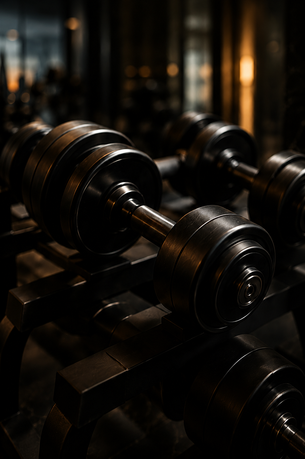 Luxury dumbbells